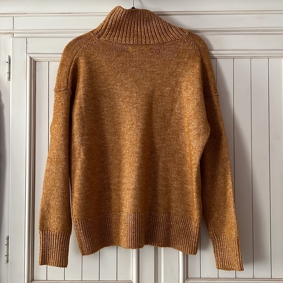 Loft Petite Orange Sweater - Picture 5 of 5